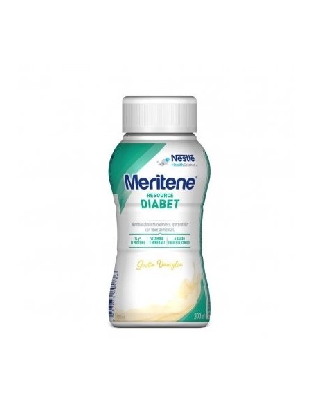 Meritene Resource Diabet Drink Vaniglia Bevanda Dietetica Iperproteica 200 ml